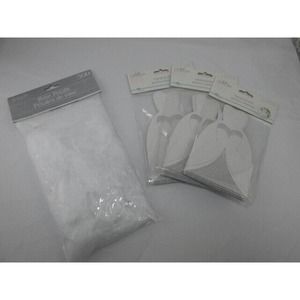 Wedding Favor boxes & White Rose Petals